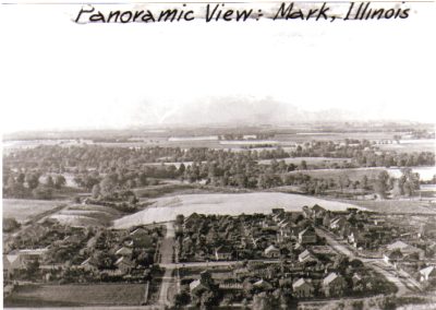 Panoramic view of Mark, Illinois